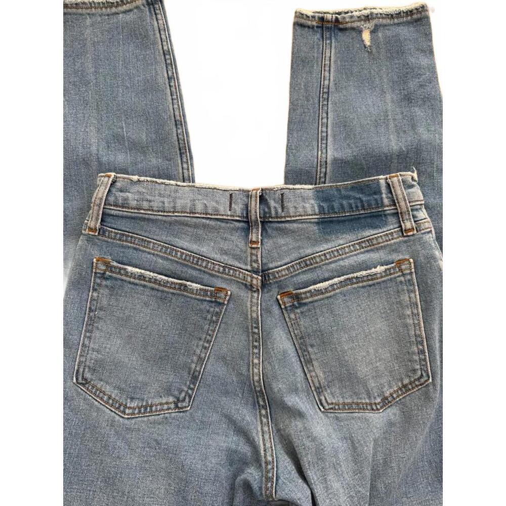Abercrombie & Fitch Mom High Rise Jeans Sz 4 Long - Picture 4 of 5